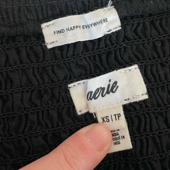 AERIE Black Dress - Picture 3 of 3